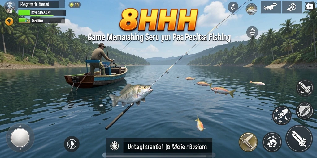 Tangkapan ikan luar biasa dalam gameplay 8HHH.