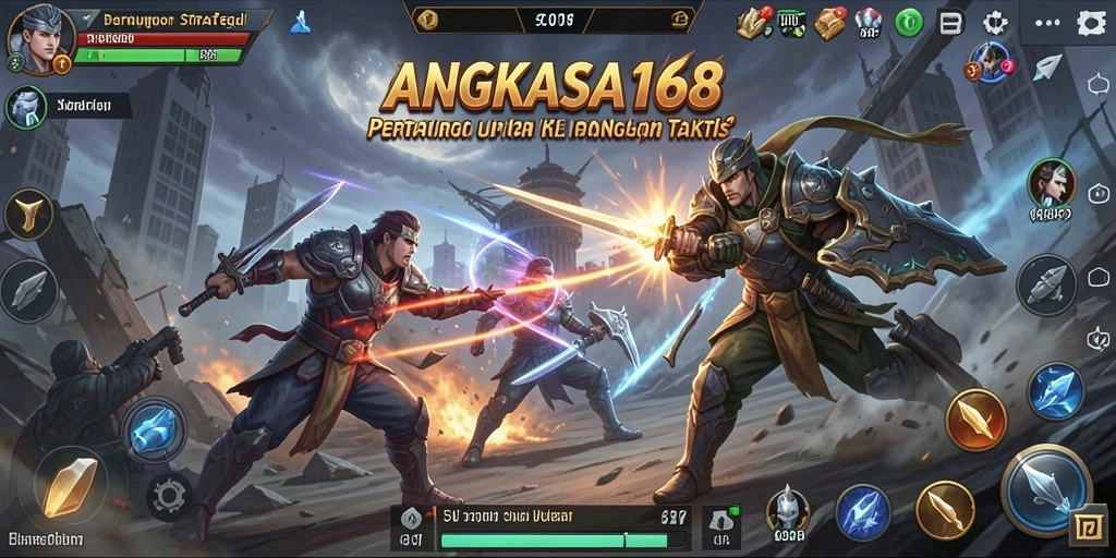 Tangkapan layar ANGKASA168 menampilkan momen strategis yang mendebarkan.