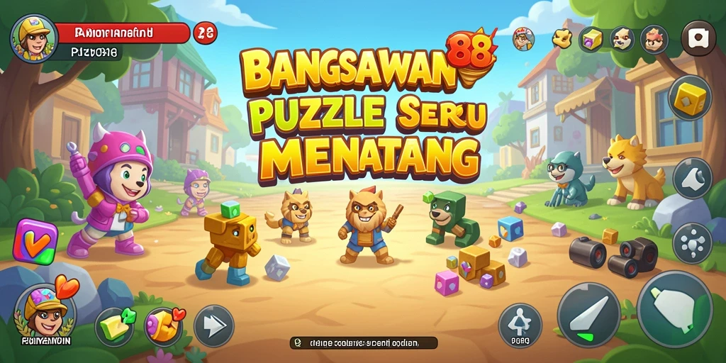 Tampilan gameplay BANGSAWAN88 dengan teka-teki yang menantang.
