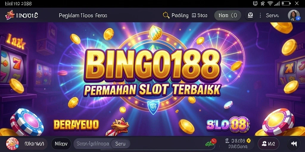 Screenshot menampilkan gameplay menarik dari permainan Slot BINGO188.