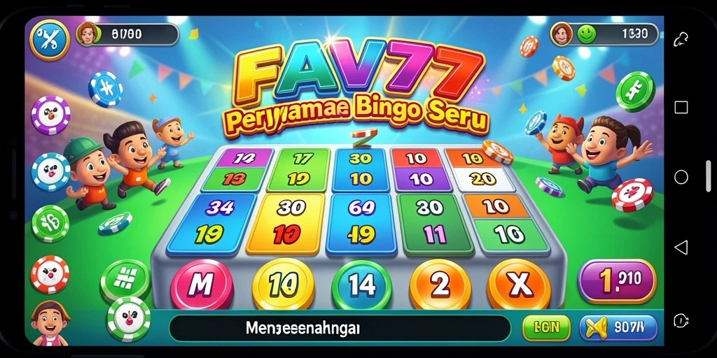 Tampilan gameplay Bingo FAV77 yang menarik dan mengasyikkan.