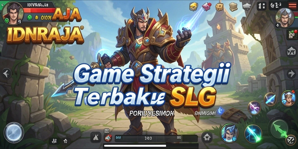 Tampilan gameplay seru IDNRAJA dengan strategi mendalam.