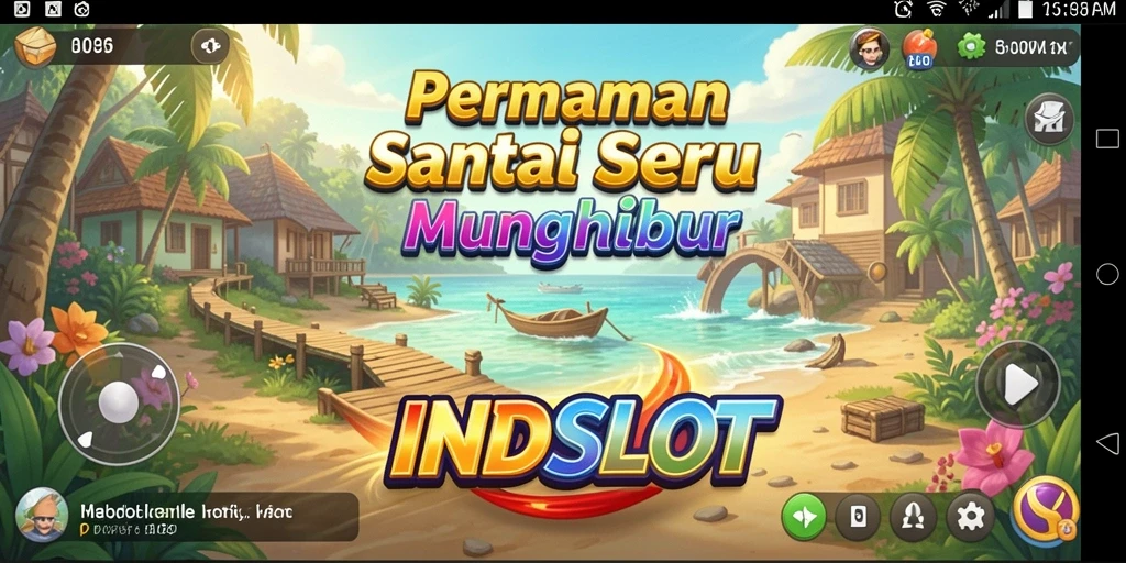 Tampilan gameplay INDSLOT yang seru dan menawan.