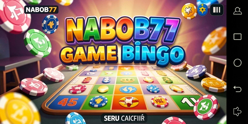Tampilan gameplay Bingo NABOB77 yang seru dan menarik.