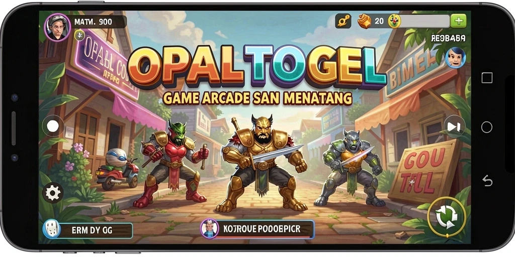 Screenshot gameplay OPALTOGEL menampilkan aksi seru dalam permainan arcade.