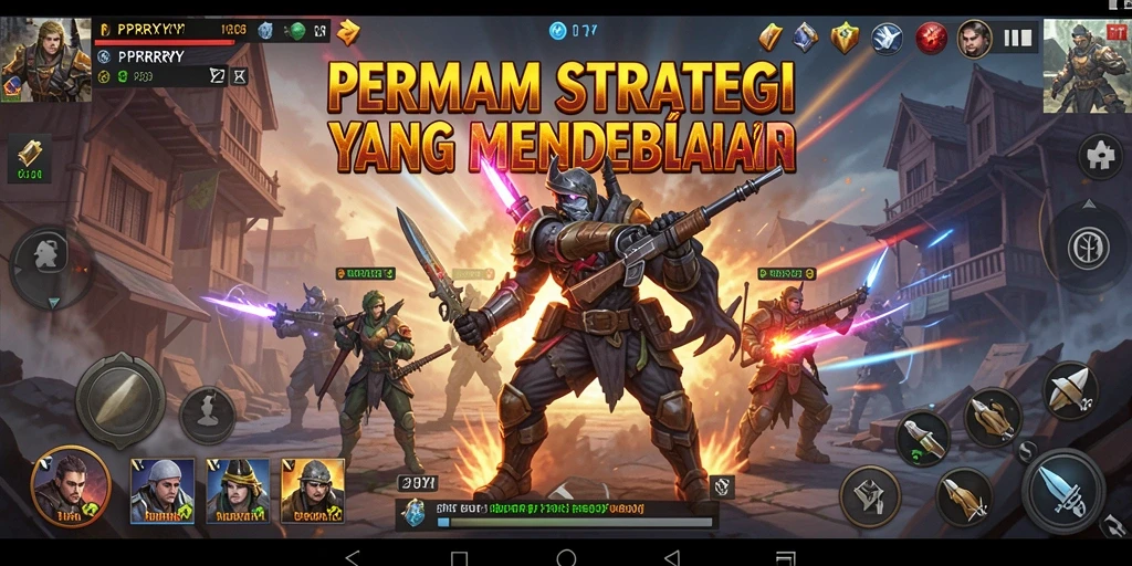 Tampilan gameplay strategis yang mendebarkan di PPRRYY.