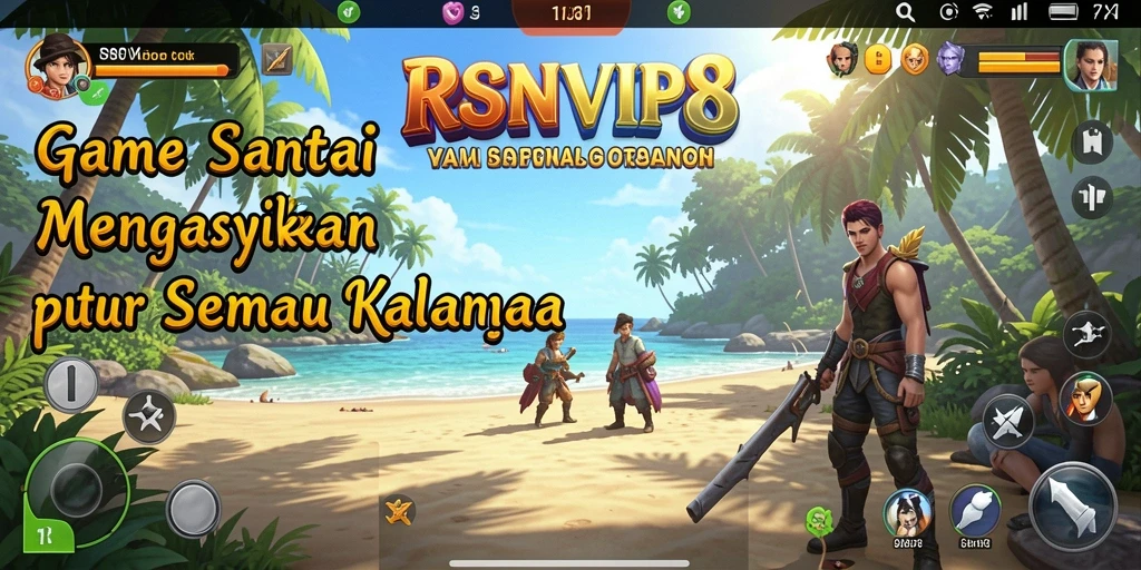 Tampilan menarik dari gameplay RSNVIP8 yang penuh warna.