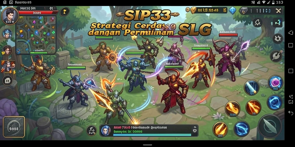 Pengalaman seru gameplay SIP33 dengan pertempuran taktis dan membangun kerajaan.