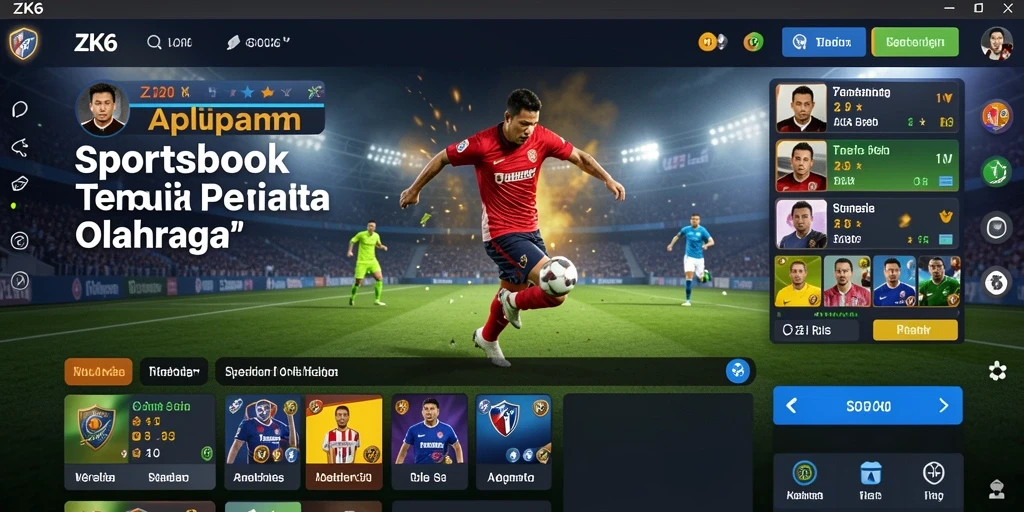 Tampilan antarmuka ZK6 yang menarik dan intuitif.
